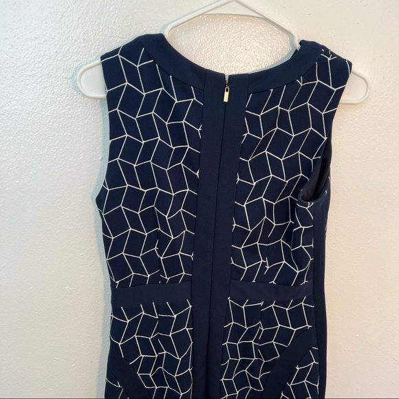 DM Collection Stitch Fix Sunni Sheath Dress Navy - Picture 5 of 8